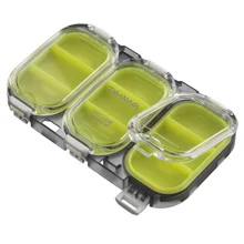 DAIWA - Vodotesná krabička Waterproof Sealed Unit Case 900 Červená 9 Priehradok