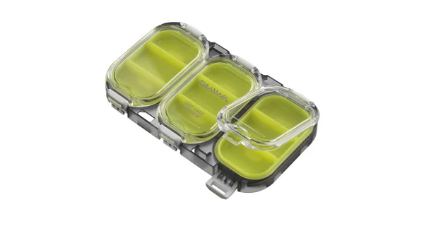 DAIWA - Vodotesná krabička Waterproof Sealed Unit Case 900 Červená 9 Priehradok
