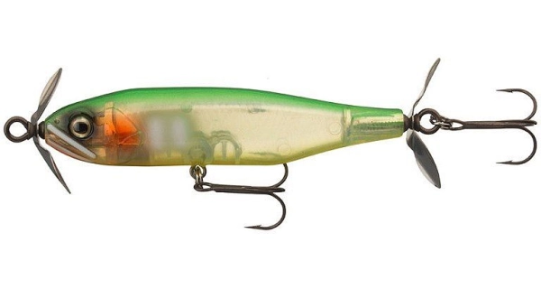 DAIWA - Wobler Steez Prop 85 Clear Lime 8,5 cm 13,8 g