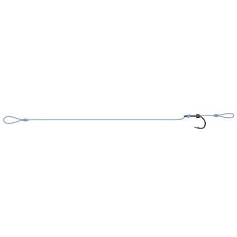DAM - Náväzec Detek Method Hair Rig veľ. 8 0,28 mm 5 kg 10 cm 8 ks