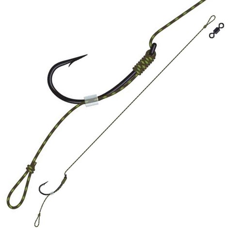 DAM - Náväzec Tactix Rig Anti-Snag veľ. 2 25 lb 16 cm 2 ks