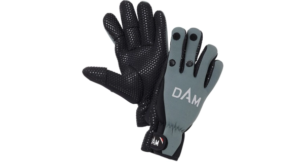 DAM - Rukavice Neoprene Fighter Glove Black Grey veľ. L