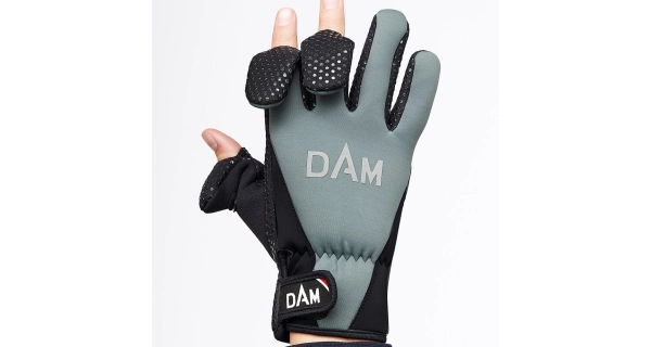 DAM - Rukavice Neoprene Fighter Glove Black Grey veľ. XL