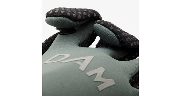 DAM - Rukavice Neoprene Fighter Glove Black Grey veľ. XL
