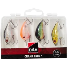 DAM - Sada woblerov Crank Pack Inc. Box 3-5 cm