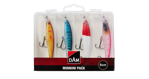 DAM - Sada woblerov Minnow Pack Inc. Box 8 cm