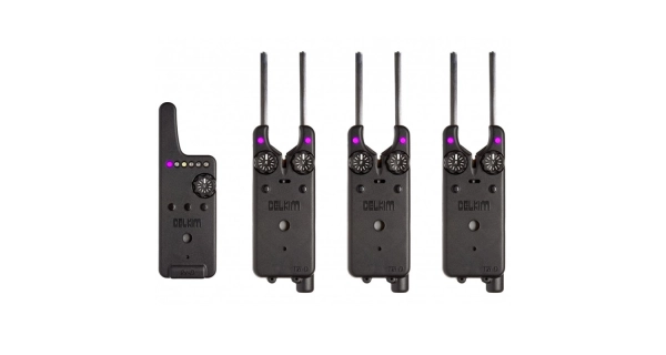 DELKIM - Sada signalizátorov Digital Presentation Set Purple LEDs fialová
