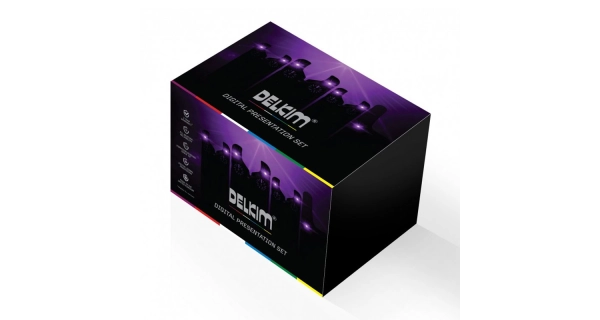 DELKIM - Sada signalizátorov Digital Presentation Set Purple LEDs fialová