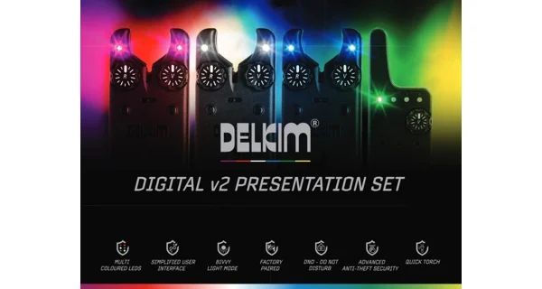 DELKIM - Sada signalizátorov Sigital V2 Presentation Set 2+1