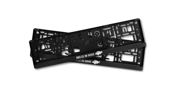 DELPHIN - 3D držiak ŠPZ ANGLER ON BOARD 2 ks