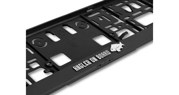 DELPHIN - 3D držiak ŠPZ ANGLER ON BOARD 2 ks