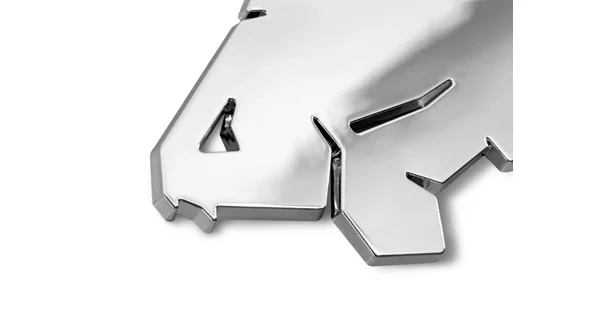 DELPHIN - 3D nálepka Carp Chróm