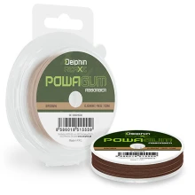 DELPHIN - Absorbčná guma Powa Gum Absorber Reaxe 0,6 mm 4 kg 10 m Hnedá