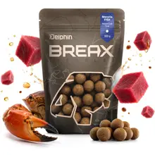 DELPHIN - Boilies BreaX MonstaFISH Monster 16 mm 300 g Krab Tuniak
