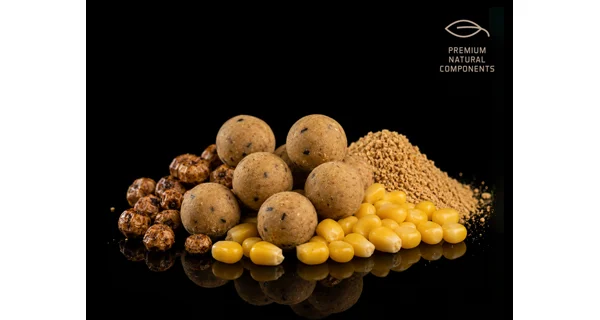 DELPHIN - Boilies BreaX NutCAKE 24 mm 300 g tigrí orech Scopex Sladká kukurica