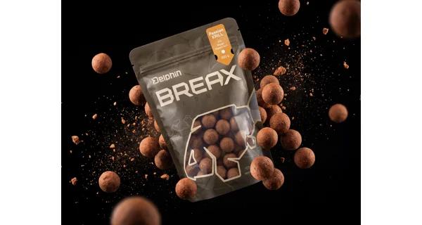 DELPHIN - Boilies BreaX PassionKRILL 16 mm 300 g Krill Mango