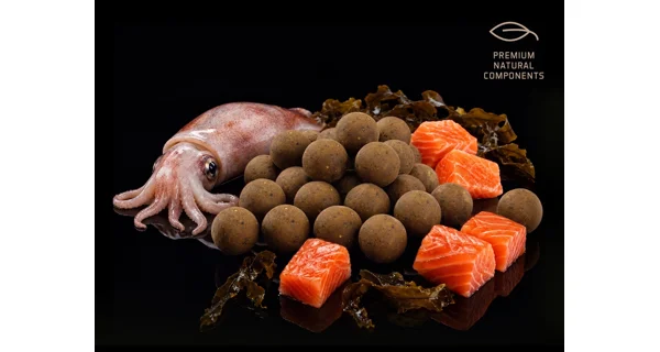 DELPHIN - Boilies BreaX SeaKER 16 mm 300 g Kalkárka Losos