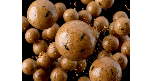DELPHIN - Boilies v dipe BreaX NutCAKE tigrí orech Scopex Sladká kukurica 16 mm 200 ml