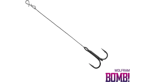 DELPHIN - Bomb! Náväzce Twisto Rigs Volfrám 3 ks veľ. 6, 8 cm