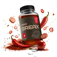 DELPHIN - Booster BreaX HotHELL Robin Red Chilli-Fr.Klobása 250 ml