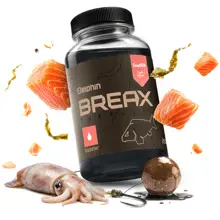 DELPHIN - Booster BreaX SeaKER Kalmárik Losos 250 ml
