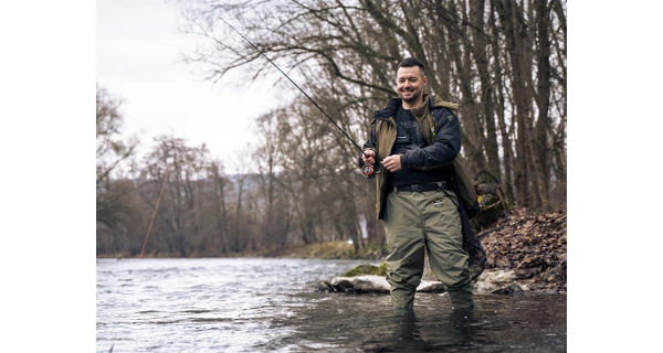 DELPHIN - Brodiace nohavice do pása Hron Pants veľ. 43