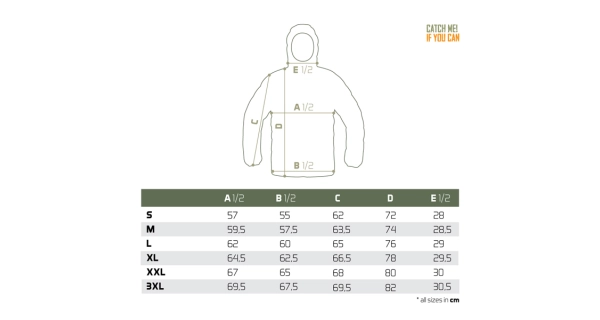 DELPHIN - Bunda Catch Me Winter Carp veľ. 3XL