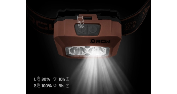 DELPHIN - Čelová lampa RGW PRO UC