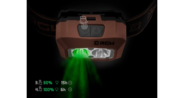 DELPHIN - Čelová lampa RGW PRO UC