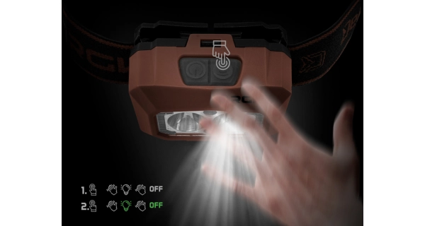 DELPHIN - Čelová lampa RGW PRO UC