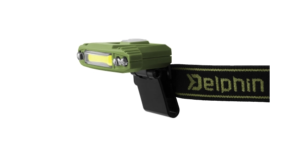DELPHIN - Čelovka Razor USB UC