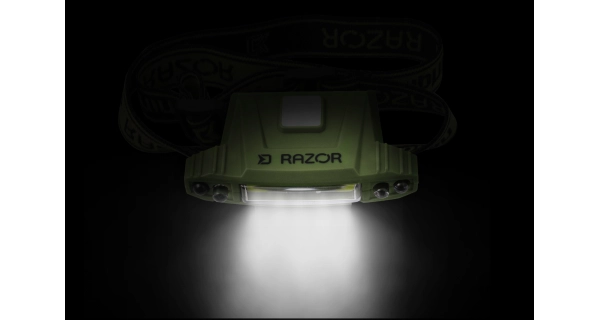 DELPHIN - Čelovka Razor USB UC