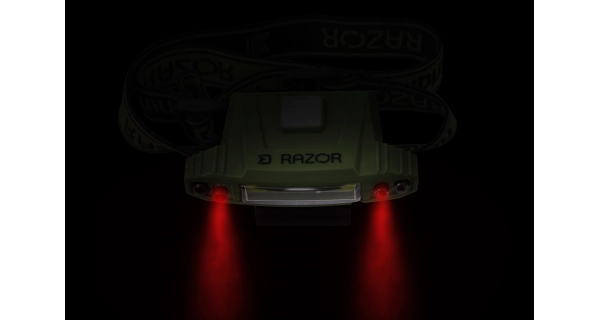 DELPHIN - Čelovka Razor USB UC