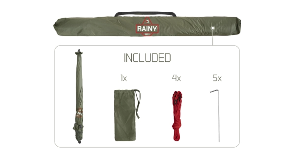 DELPHIN - Dáždnik Rainy 250 cm