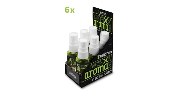 DELPHIN - Dipovací sprej AromaX Čokoláda banán 30 ml Fluo zelená