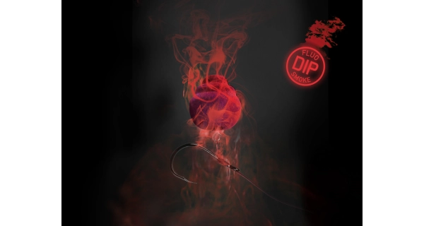 DELPHIN - Dipovací sprej AromaX Krab krill 30 ml Červená