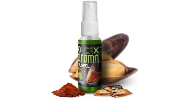 DELPHIN - Dipovací sprej AromaX Mušle korenie 30 ml Fluo zelená