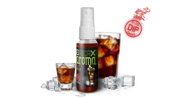 DELPHIN - Dipovací sprej AromaX Rum Kola 30 ml Červená