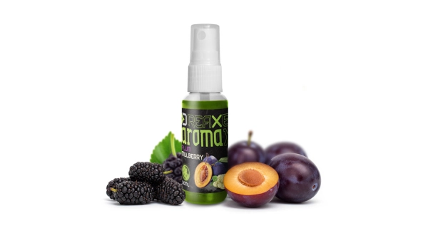 DELPHIN - Dipovací sprej AromaX Slivka Moruša 30 ml Fluo zelená