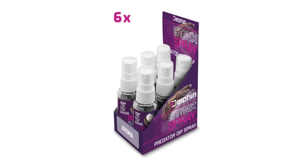 DELPHIN - Dipovací sprej ustrice STINX SPRAY Transparentný 30 ml