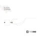 DELPHIN - Elastická zarážka TheEND Ground+Clear 18, 21, 25 mm 36 ks