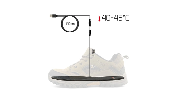 DELPHIN - Elektricky vyhrievané vložky Therm veľ. 40-46