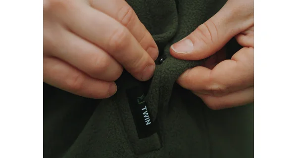 DELPHIN - Flísová bunda na zips TWIN veľ. 3XL