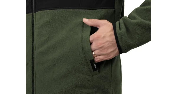 DELPHIN - Flísová bunda na zips TWIN veľ. S