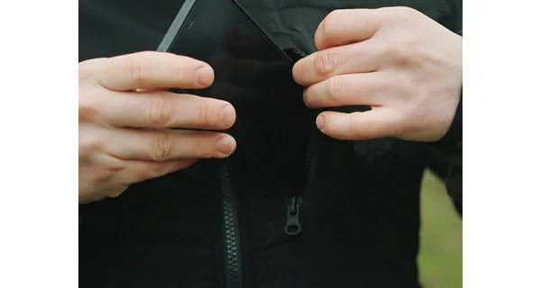 DELPHIN - Flísová bunda na zips TWIN veľ. XL