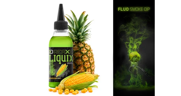 DELPHIN - Fluo dip D SNAX LiquiX 100 ml Corn Pineapple