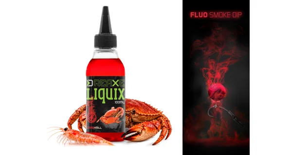 DELPHIN - Fluo dip D SNAX LiquiX 100 ml Crab Krill