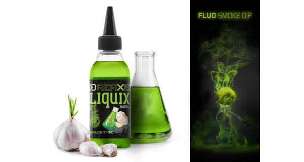 DELPHIN - Fluo dip SNAX LiquiX 100 ml Garlic Butyric