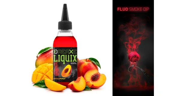 DELPHIN - Fluo dip SNAX LiquiX 100 ml Mango Peach