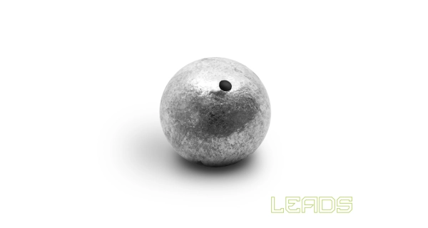 DELPHIN - Guľôčka s otvorom Leads 12 g 5 ks